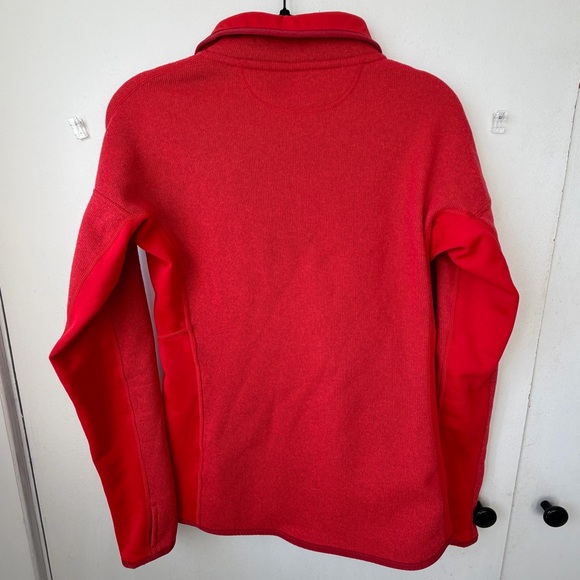 Patagonia Women’s Better Sweater Full Zip Jacket Red Size Medium Outdoor Fleece - Picture 3 of 12